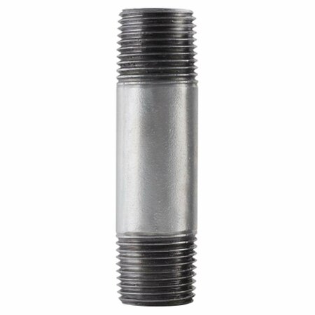 LDR INDUSTRIES .75in. X 9in. Galvanized Steel Nipple 30334X9